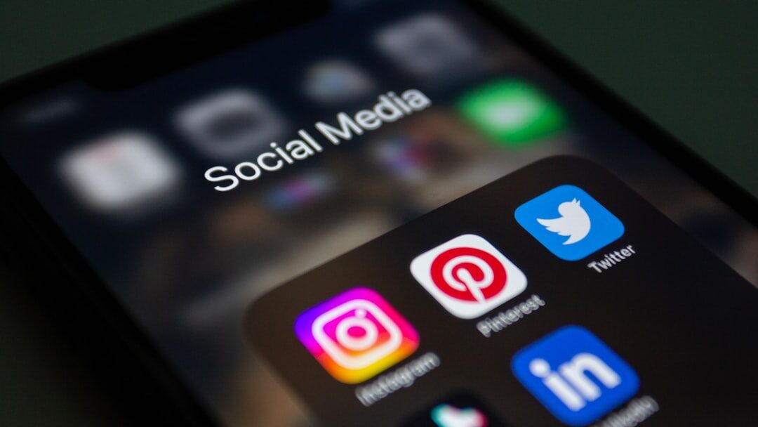 social media phone screen