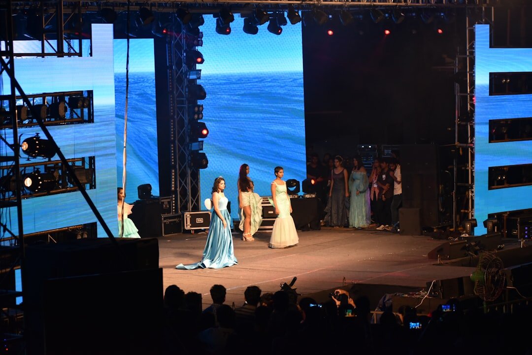 celebrity awards ceremony stage